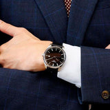 Tissot PR 100 Black Dial Black Leather Strap Watch for Men - T150.410.16.051.00