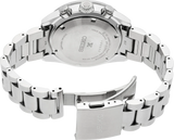 Seiko Prospex Speedtimer Solar Chronograph Grey Dial Silver Steel Strap Watch for Men - SSC939