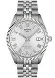 Tissot Ballade Powermatic 80 COSC Silver Dial Silver Steel Strap Watch for Men - T156.408.11.033.00