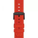 Tissot T Race Chronograph Black Dial Red Rubber Strap Watch for Men - T141.417.37.061.01