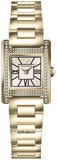 Emporio Armani Genni Crystals Gold Dial Gold Steel Strap Watch for Women  - AR11663