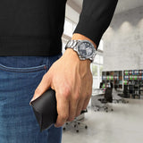 Tissot Seastar 1000 Powermatic 80 Grey Dial Silver Steel Strap Watch for Men - T120.407.11.081.01