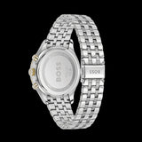 Hugo Boss Avery Chronograph Green Dial Silver Steel Strap Watch for Men - 1514159