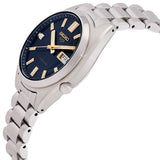 Seiko 5 Sports Automatic Blue Dial Silver Steel Strap Watch for Men - SRPL55K1