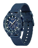 Hugo Boss Admiral Chronograph Blue Dial Blue Nylon Strap Watch for Men - 1513919