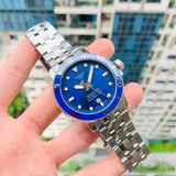 Tissot Seastar 1000 Powermatic 80 Blue Dial Silver Steel Strap Watch for Men - T120.407.11.041.03