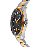 Tissot Seastar 1000 Quartz Black Dial Two Tone Steel Strap Watch for Men - T120.410.22.051.01