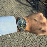 Tissot PR 100 Chronograph Green Dial Silver Steel Strap Watch for Men - T150.417.11.091.00