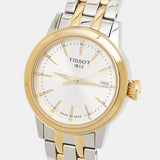 Tissot T Classic Dream Lady Silver Dial Two Tone Steel Strap Watch for Women - T129.210.22.031.00
