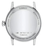 Tissot T Classic Dream Quartz White Dial Brown Leather Strap Watch for Men - T129.410.16.013.00