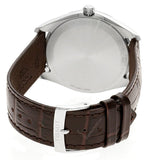 Tissot PR 100 Quartz Silver Dial Black Leather Strap Watch for Men - T150.410.16.031.00