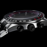 Seiko Prospex Speedtimer Solar Chronograph Datsun 240Z Collaboration Limited Edition Black Dial Two Tone Steel Strap Watch for Men - SSC957