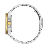 Citizen Mechanical Automatic Blue Dial Two Tone Steel Strap Watch for Men - NJ0174-82L