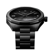 Tissot PRC 100 Solar Quartz Black Dial Black Steel Strap Watch for Men - T151.422.33.051.00