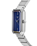 Tissot SRV Blue Dial Silver Steel Strap Watch for Women - T160.110.11.043.00