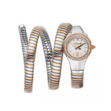 Just Cavalli Vita White Dial Two Tone Steel Strap Watch for Women - JC1L355M0065