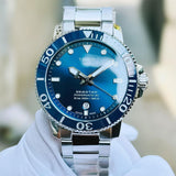 Tissot Seastar 1000 Powermatic 80 Blue Dial Silver Steel Strap Watch for Men - T120.407.11.041.03