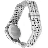 Emporio Armani Alpha Mother of Pearl Dial Silver Steel Strap Watch for Women - AR1803