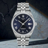 Tissot Ballade Powermatic 80 COSC Blue Dial Silver Steel Strap Watch for Men - T156.408.11.043.00