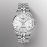 Tissot Ballade Powermatic 80 COSC Silver Dial Silver Steel Strap Watch for Men - T156.408.11.033.00