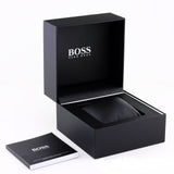 Hugo Boss Admiral Chronograph Black Dial Black Nylon Strap Watch for Men - 1513918