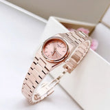 Tissot PRX Diamonds Rose Gold Dial Rose Gold Steel Strap Watch for Women - T137.010.33.506.00