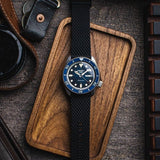 Seiko 5 Sports SKX Automatic Blue Dial Blue Silicone Strap Watch for Men - SRPD71K2