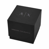 Emporio Armani Mia Meccanico Mother of Pearl Dial Green Leather Strap Watch for Women - AR60073