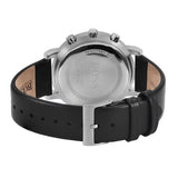 Hugo Boss Integrity Chronograph Black Dial Black Leather Strap Watch for Men - 1513777