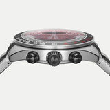 Seiko Prospex Speedtimer Solar Chronograph Datsun 240Z Collaboration Limited Edition Black Dial Two Tone Steel Strap Watch for Men - SSC957