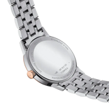 Tissot T Classic Dream Quartz White Dial Two Tone Steel Strap Watch for Men - T129.410.22.013.00