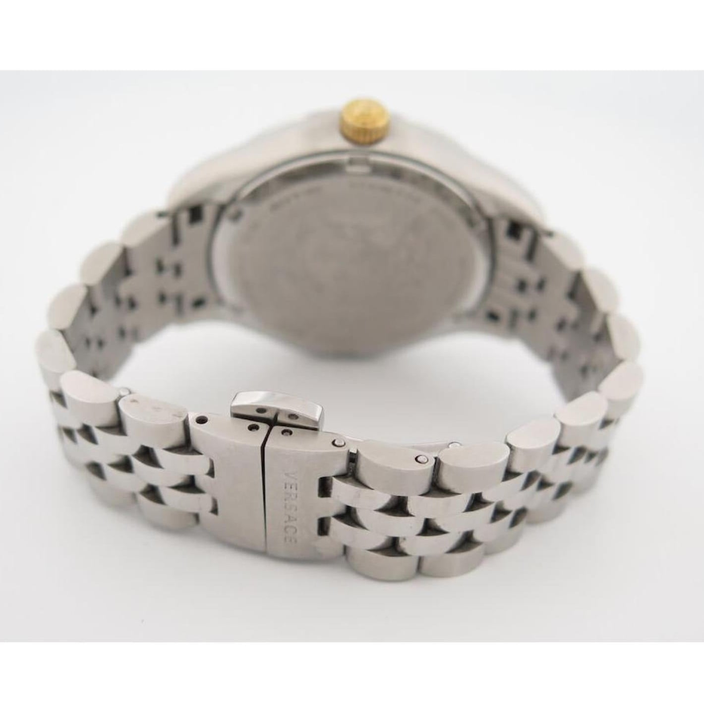 Versace Hellenyium Quartz Silver Dial Silver Steel Strap Watch for Women - VE2S00322