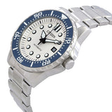 Citizen Mechanical Automatic White Dial Silver Steel Strap Watch for Men - NJ0171-81A