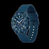 Hugo Boss Admiral Chronograph Blue Dial Blue Nylon Strap Watch for Men - 1513919