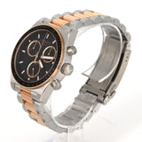 Tissot PR516 Chronograph Black Dial Two Tone Steel Strap Watch for Men - T149.417.22.051.01