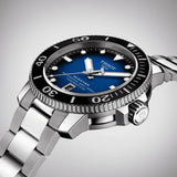 Tissot Seastar 2000 Professional Powermatic 80 Blue Dial Silver Steel Strap Watch for Men - T120.607.11.041.01