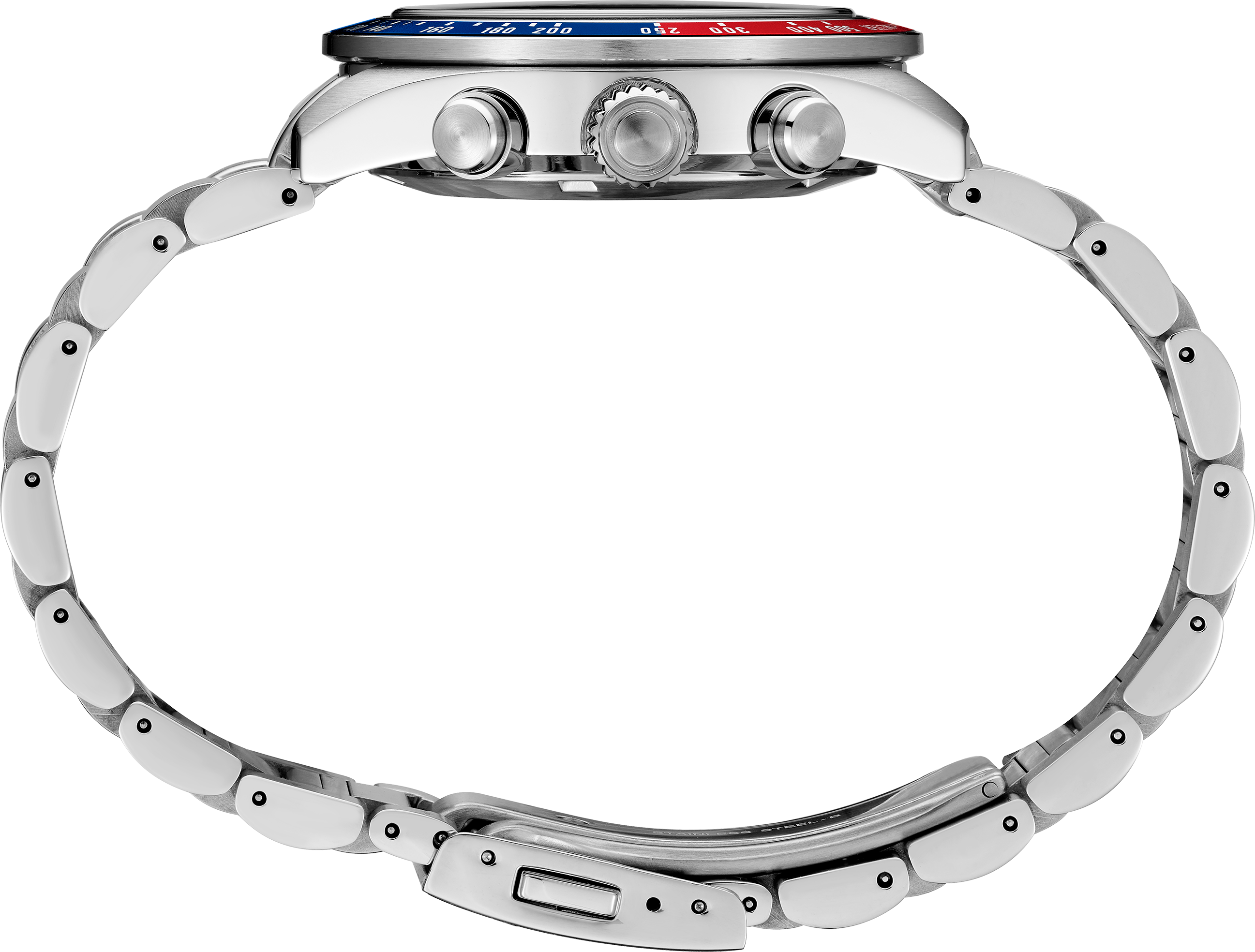 Seiko Prospex Solar Chronograph 1969 Re-interpretation Orange Dial Silver Steel Strap Watch for Men - SSC947