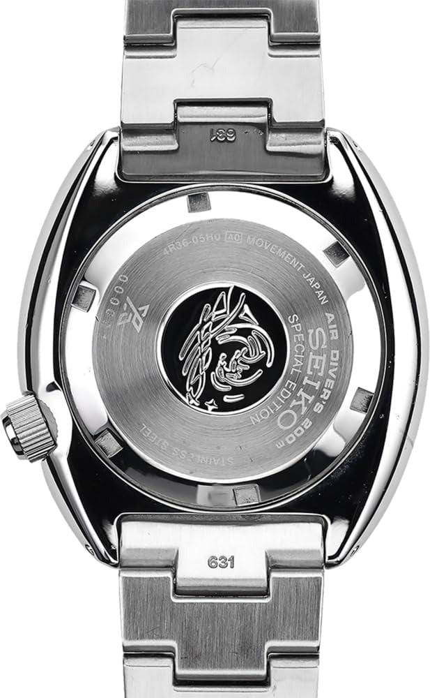 Seiko Prospex PADI Special Edition Automatic Blue Dial Silver Steel Strap Watch for Men - SRPE99