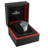 Tissot Chemin des Tourelles Powermatic 80 Green Dial Silver Steel Strap Watch for Men - T139.407.11.091.00