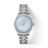 Tissot Ballade Quartz Blue Dial Silver Steel Strap Watch for Women - T156.210.11.351.00