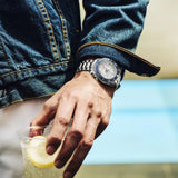 Seiko Prospex 1968 Heritage Diver's GMT 60th Anniversary White Dial Silver Steel Strap Watch for Men - SPB519J1