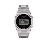 Tissot Digital Quartz Black Dial Silver Steel Strap Watch for Men - T137.463.11.050.00
