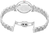 Emporio Armani Gianni T-Bar Pink Dial Silver Steel Strap Watch for Women - AR11686