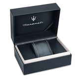 Maserati Velocità Chronograph Blue Dial Silver Steel Strap Watch for Men - R8873652001