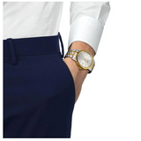 Tissot Classic Dream Silver Dial Two Tone Steel Strap Watch for Men - T129.410.22.031.00