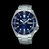 Seiko 5 Sports SKX Automatic Blue Dial Silver Steel Strap Watch for Men - SRPL83K1