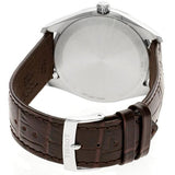 Tissot PR 100 Quartz Silver Dial Black Leather Strap Watch for Men - T150.410.16.031.00