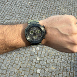 Tissot T Race Chronograph Black Dial Green Rubber Strap Watch for Men - T141.417.37.061.02