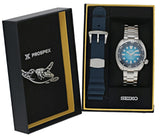 Seiko Prospex US Special Edition Automatic Blue Dial Silver Steel Strap Watch for Men - SRPH59