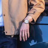 Tissot PRC 100 Solar Quartz Silver Dial Brown Leather Strap Watch for Men - T151.422.16.031.00